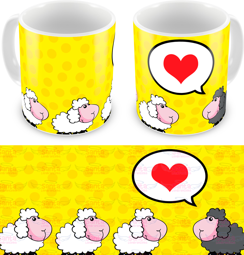 Caneca animais personalizada cod 11084 (cópia)
