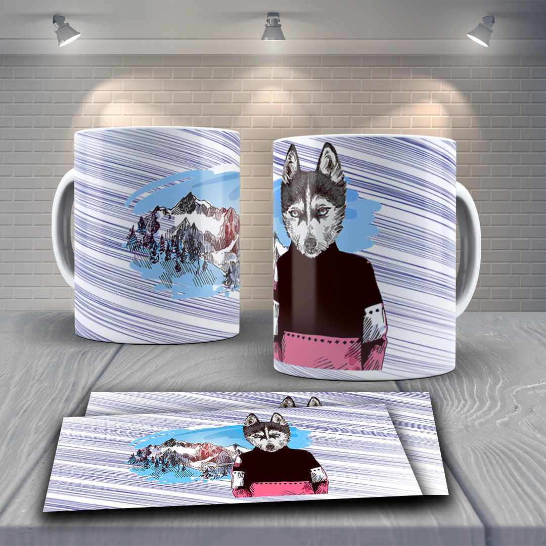 Caneca animais personalizada cod 11072 (cópia)