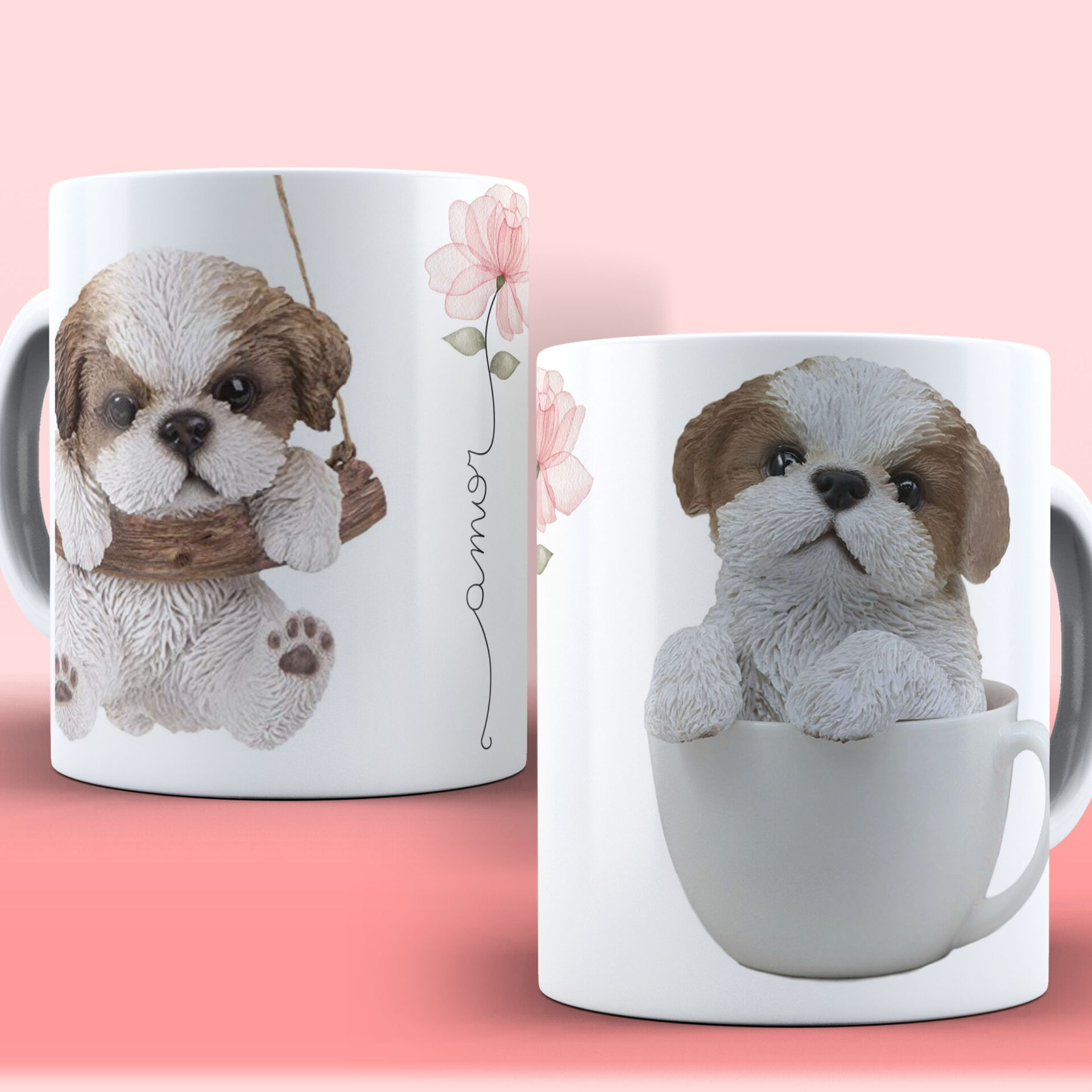 Caneca cachorro shih tzu personalizada cod 11670 (cópia)
