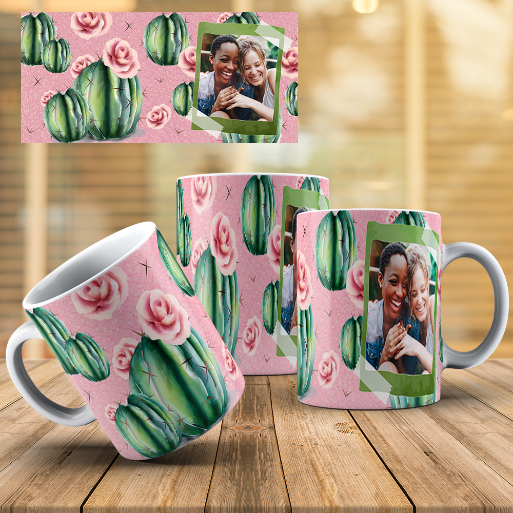 Caneca cactos e flores personalizada cod 11429 (cópia)