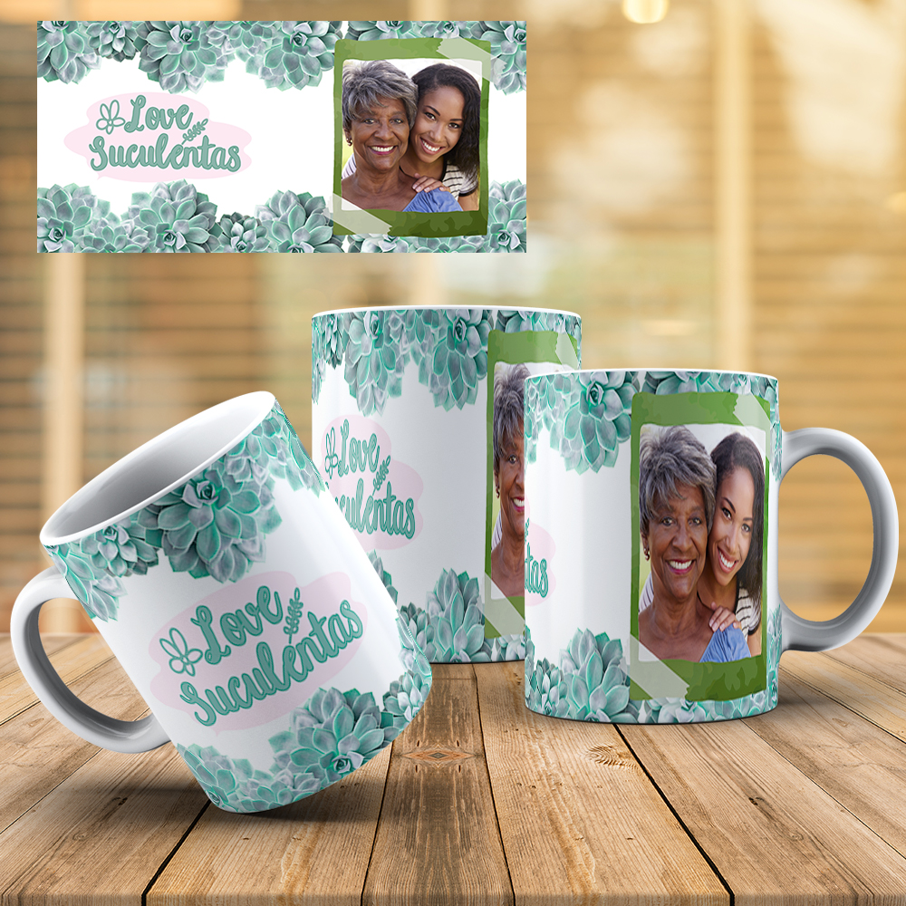 Caneca cactos e flores personalizada cod 11419 (cópia)