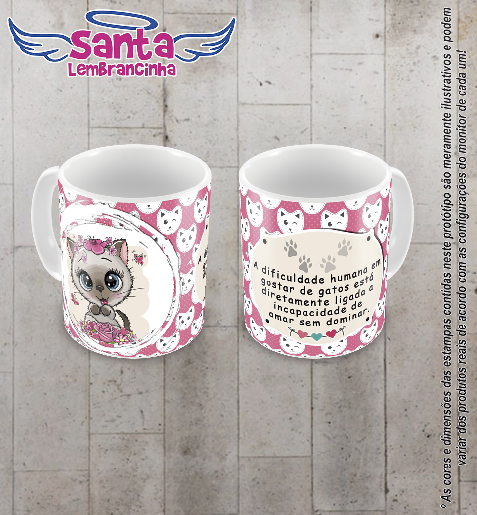 Caneca cães e gatos personalizada cod 11440 (cópia)
