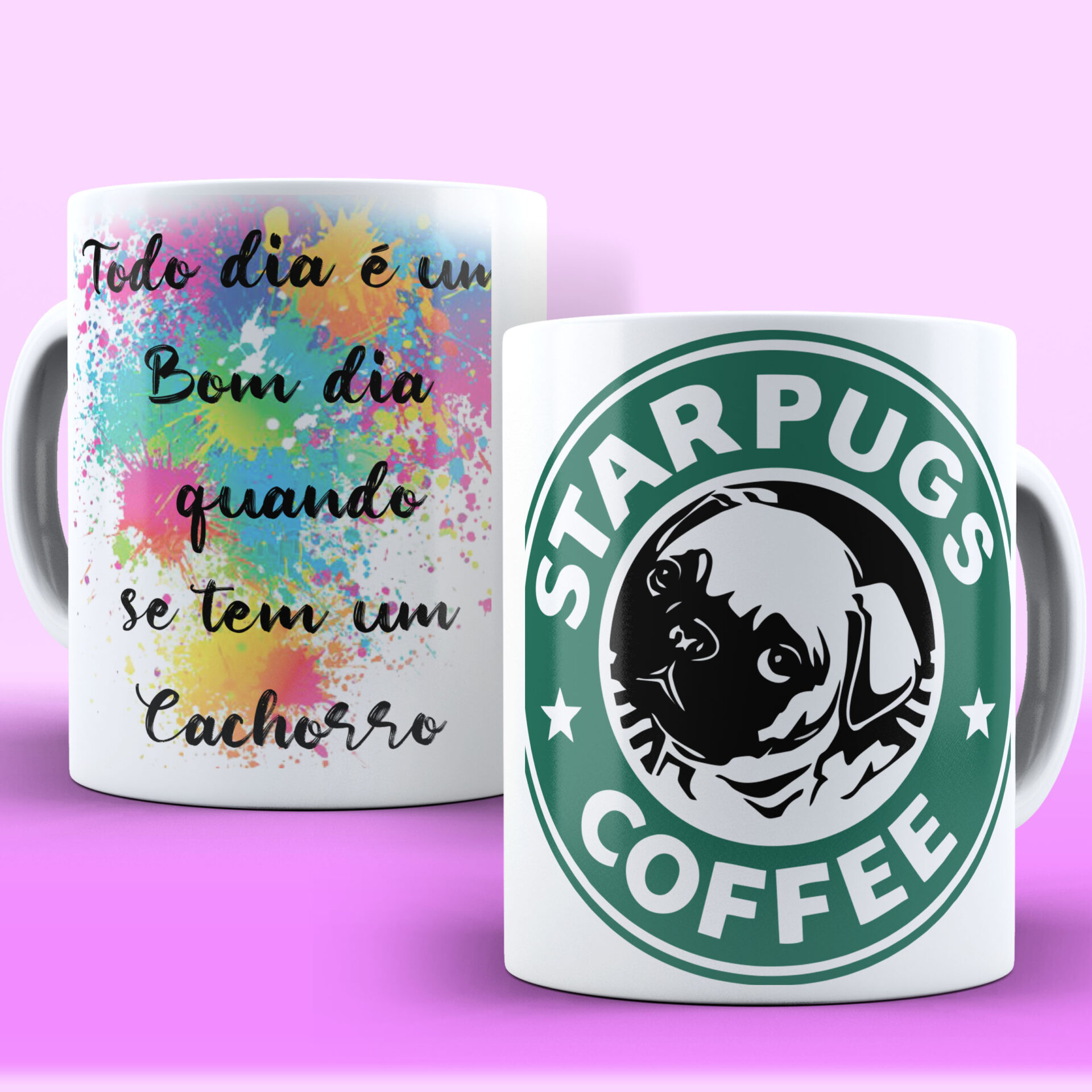 Caneca pug personalizada cod 11661 (cópia)