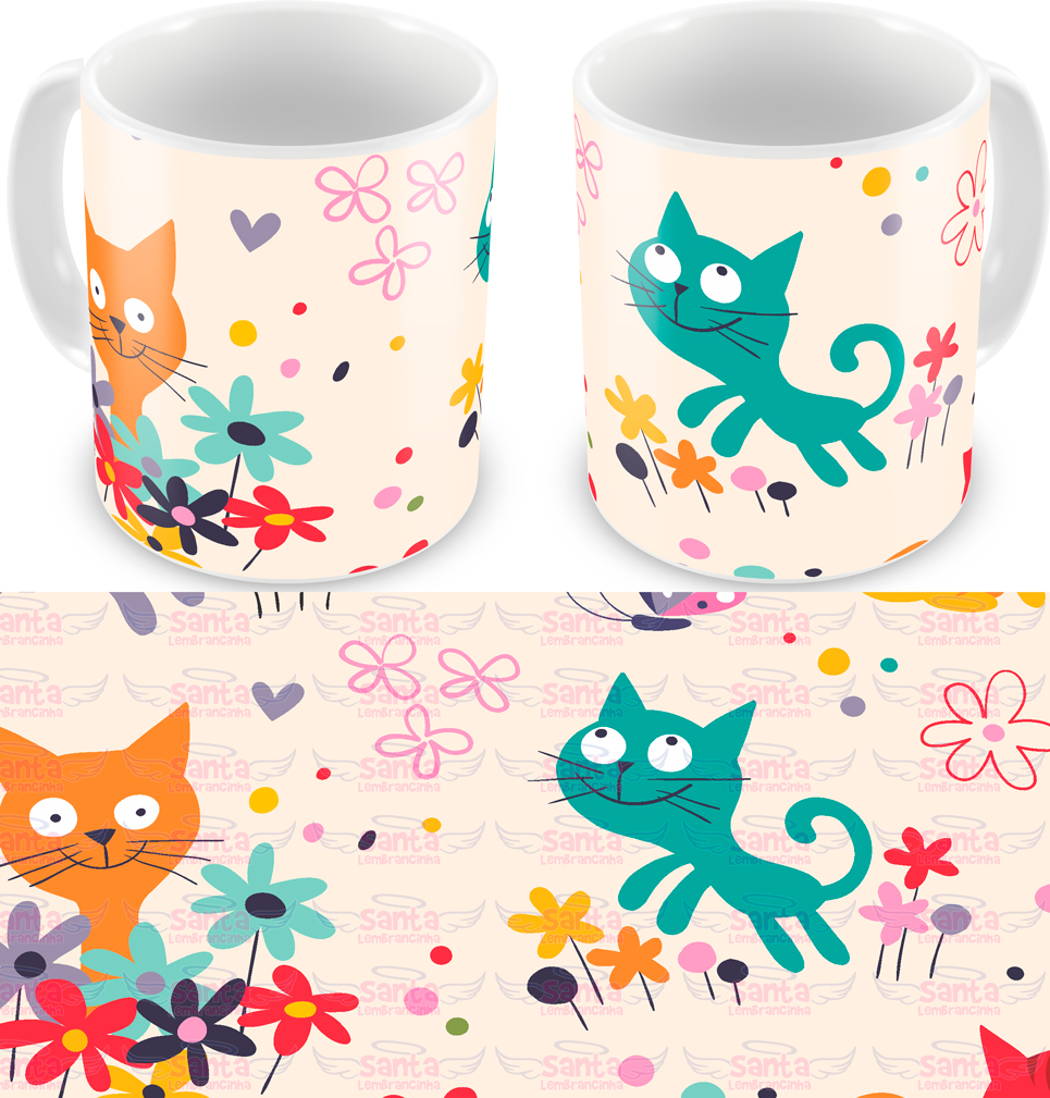Caneca animais personalizada cod 11086 (cópia)