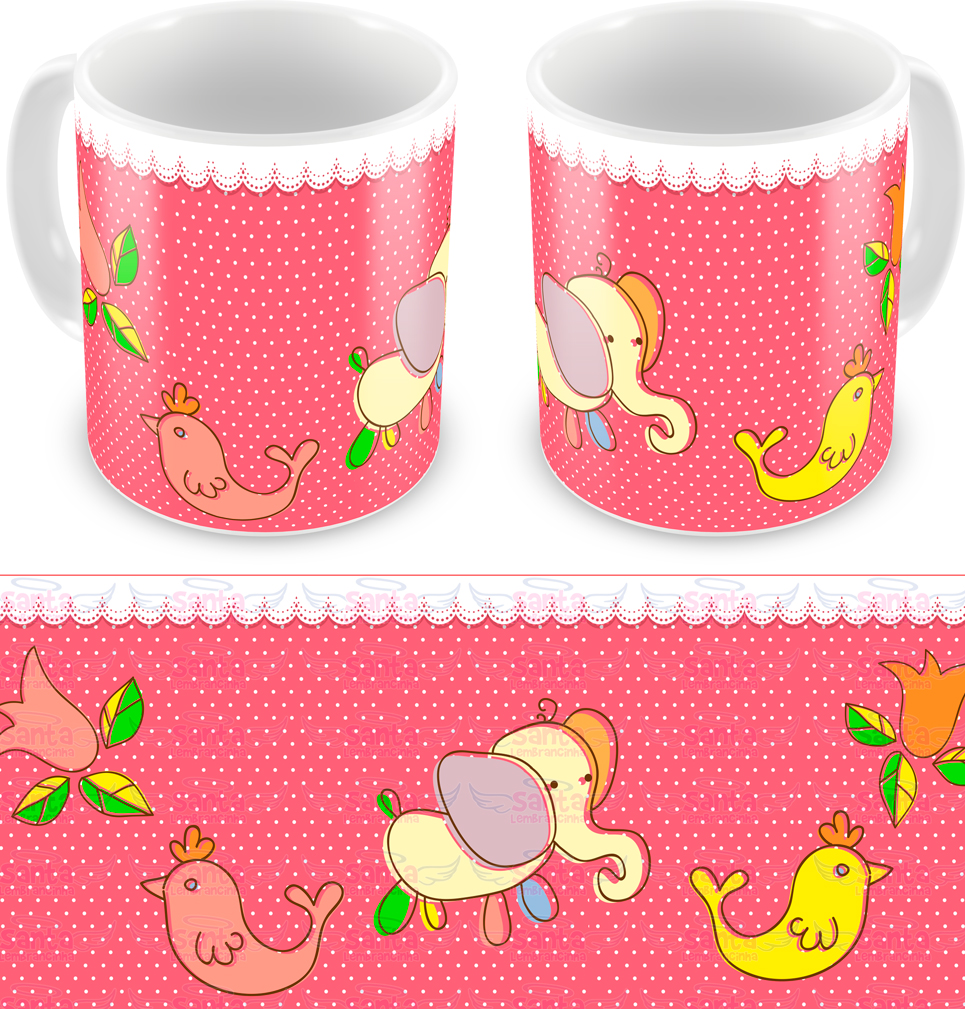Caneca animais personalizada cod 11085 (cópia)