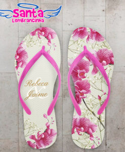 Chinelo casamento flores delicadas personalizado cod 12435 (cópia)