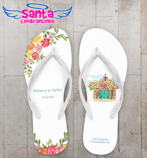 Chinelo casamento inicias personalizado cod 12317 (cópia)