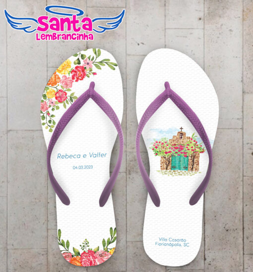Chinelo casamento inicias personalizado cod 12317 (cópia)