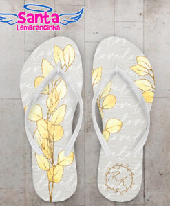 Chinelo casamento folhas eucalipto personalizado cod 12411 (cópia)