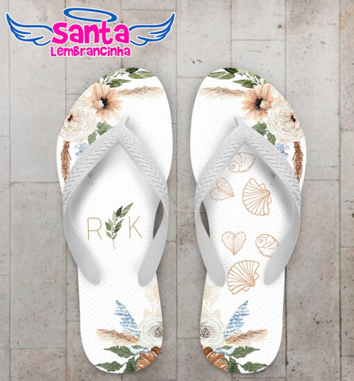 Chinelo casamento floral personalizado cod 12341 (cópia)