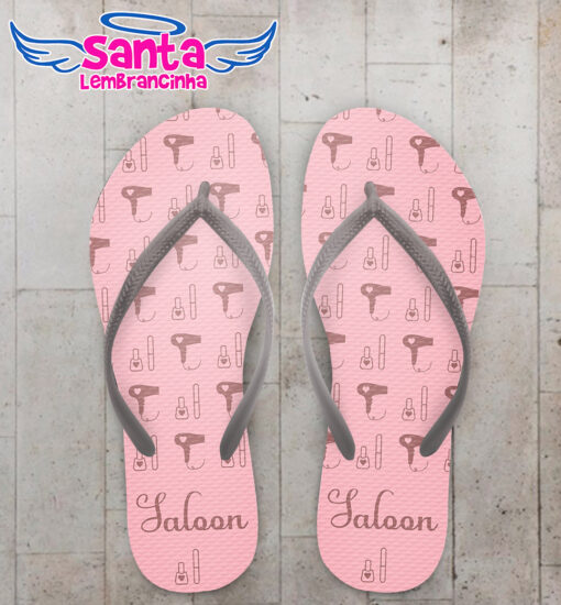 Chinelo corporativo salão de beleza personalizado  cod 12363 (cópia)
