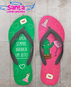 Chinelo dia dos namorados te amo mais que pizza personalizado cod 12402 (cópia)