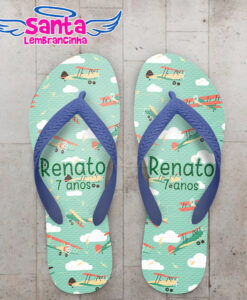 Chinelo infantil tema neon personalizado cod 12393 (cópia)