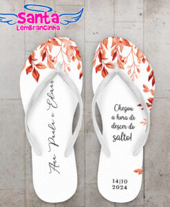 Chinelo casamento folhas personalizado cod 12471 (cópia)