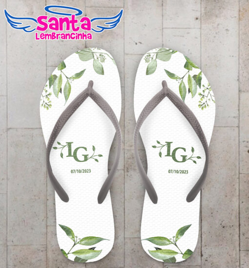 Chinelo casamento floral seco personalizado cod 12469 (cópia)