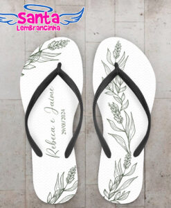 Chinelo casamento folhagem personalizado cod 12470 (cópia)