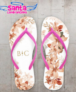 Chinelo casamento folhas secas personalizado (3) cod 12460