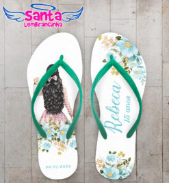 Chinelo debutante rosê personalizado cod 12477 (cópia)