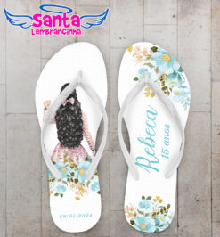 Chinelo debutante rosê personalizado cod 12477 (cópia)