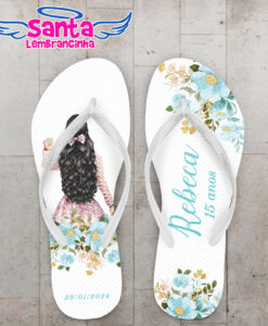 Chinelo debutante rosê personalizado cod 12477 (cópia)