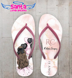 Chinelo debutante borboleta personalizado cod 12476 (cópia)
