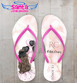 Chinelo debutante borboleta personalizado cod 12476 (cópia)