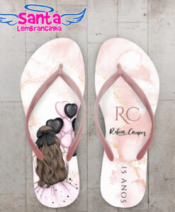 Chinelo debutante borboleta personalizado cod 12476 (cópia)
