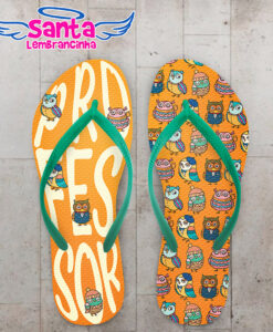 Chinelo dia dos professores corujas personalizado cod 12500 (cópia)