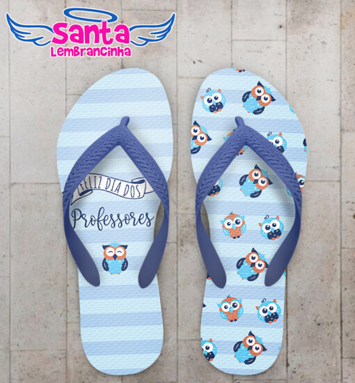 Chinelo dia dos professores coruja personalizado cod 12489 (cópia)