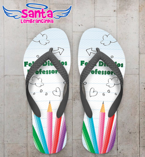 Chinelo dia dos professores material escolar personalizado cod 12484 (cópia)