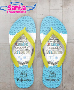 Chinelo dia dos professores flores personalizado cod 12495 (cópia)