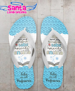 Chinelo dia dos professores flores personalizado cod 12495 (cópia)