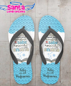 Chinelo dia dos professores flores personalizado cod 12495 (cópia)