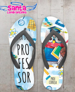 Chinelo dia dos professores material escolar personalizado cod 12513 (cópia)