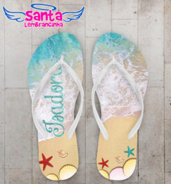 Chinelo casamento folhas lineart personalizado cod 12545 (cópia)