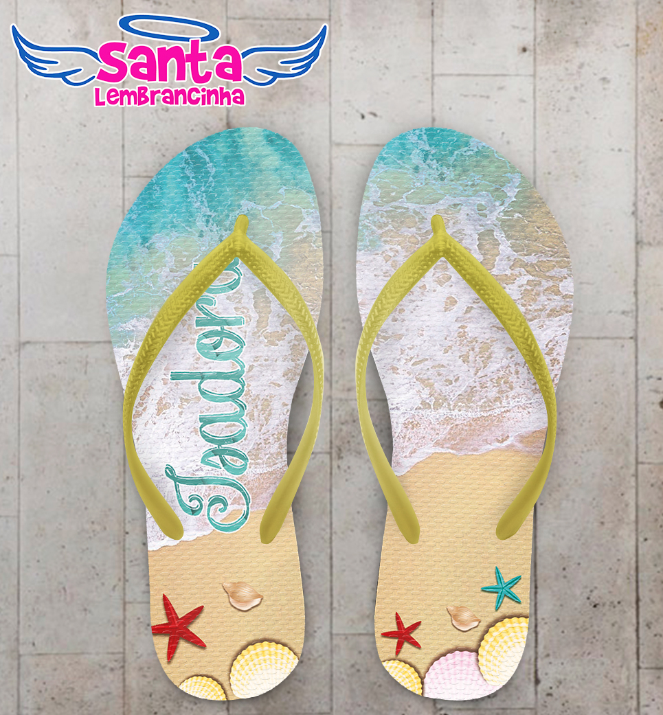 Chinelo casamento folhas lineart personalizado cod 12545 (cópia)