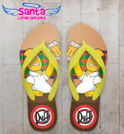 Chinelo caricatura personagem cartoon personalizado cod 12668 (cópia)
