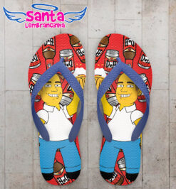 Chinelo caricatura personagem cartoon personalizado cod 12669 (cópia)