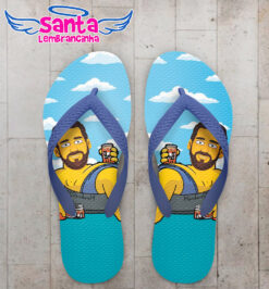 Chinelo caricatura personagem cartoon personalizado cod 12670 (cópia)