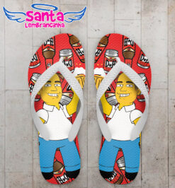 Chinelo caricatura personagem cartoon personalizado cod 12669 (cópia)
