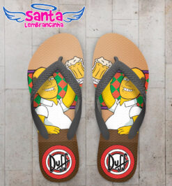 Chinelo caricatura personagem cartoon personalizado cod 12668 (cópia)