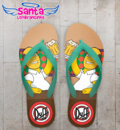 Chinelo caricatura personagem cartoon personalizado cod 12668 (cópia)