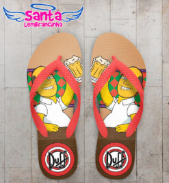 Chinelo caricatura personagem cartoon personalizado cod 12668 (cópia)