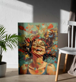 Quadro decorativo abstrato retangular cod r011 (cópia)