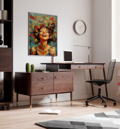 Quadro decorativo abstrato retangular cod r011 (cópia)