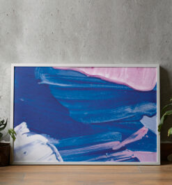 Quadro decorativo abstrato retangular cod r017