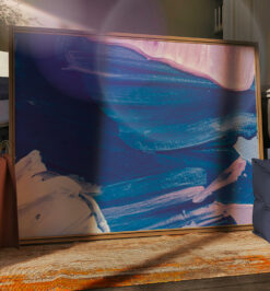 Quadro decorativo abstrato retangular cod r017