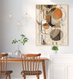 Quadro decorativo abstrato retangular cod r019 (cópia)