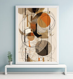 Quadro decorativo abstrato retangular cod r019 (cópia)