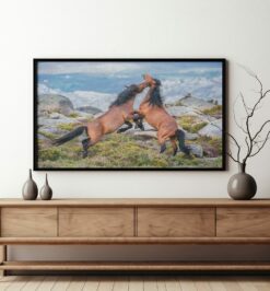Quadro decorativo animais cavalo retangular cod r036 (cópia)